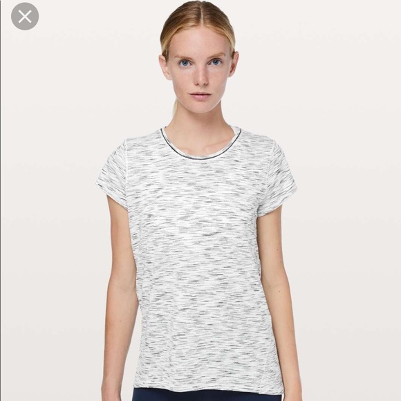 lululemon athletica Tops - Lululemon Another Mile short sleeve shirt
